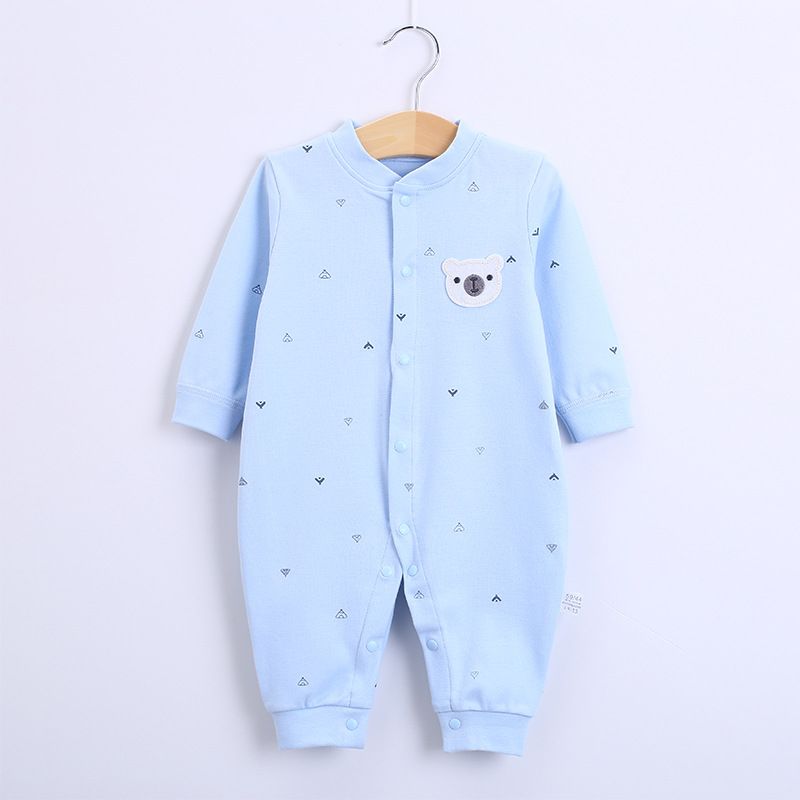Spring and Autumn baby onesie Class A quality newborn clothes cotton onesie baby pajamas pajamas crawling clothes