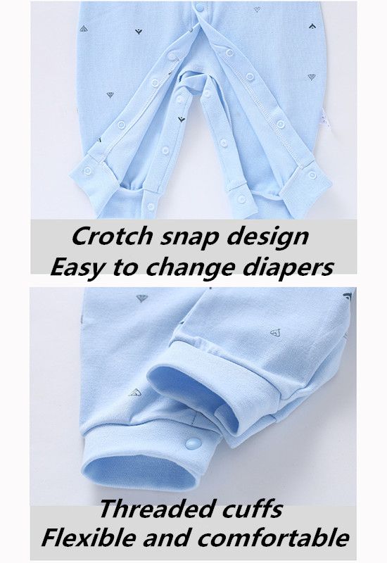 Spring and Autumn baby onesie Class A quality newborn clothes cotton onesie baby pajamas pajamas crawling clothes