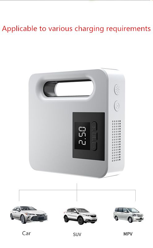 Car inflator pump digital display portable electric 12v tyre inflator multifunction with car car inflator pump