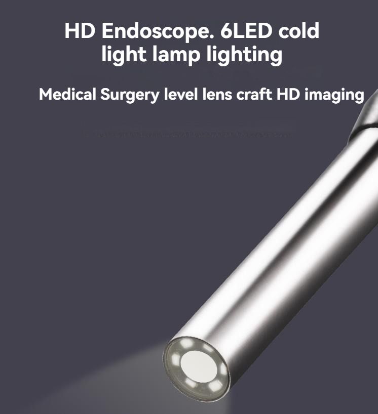 Ear Hollowing SpoonHigh Definition Endoscopic Visual Ear Hollowing Spoon with Lighted and Illuminated Ear Collection Tool (Please refer to the detailed description, mobile phone compatible models)