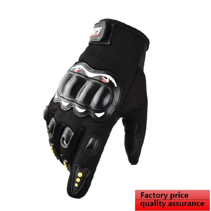 Motorbike Gloves Outdoor Sports Riding Gloves Breathable Anti-slip Long Finger Touchscreen Gloves