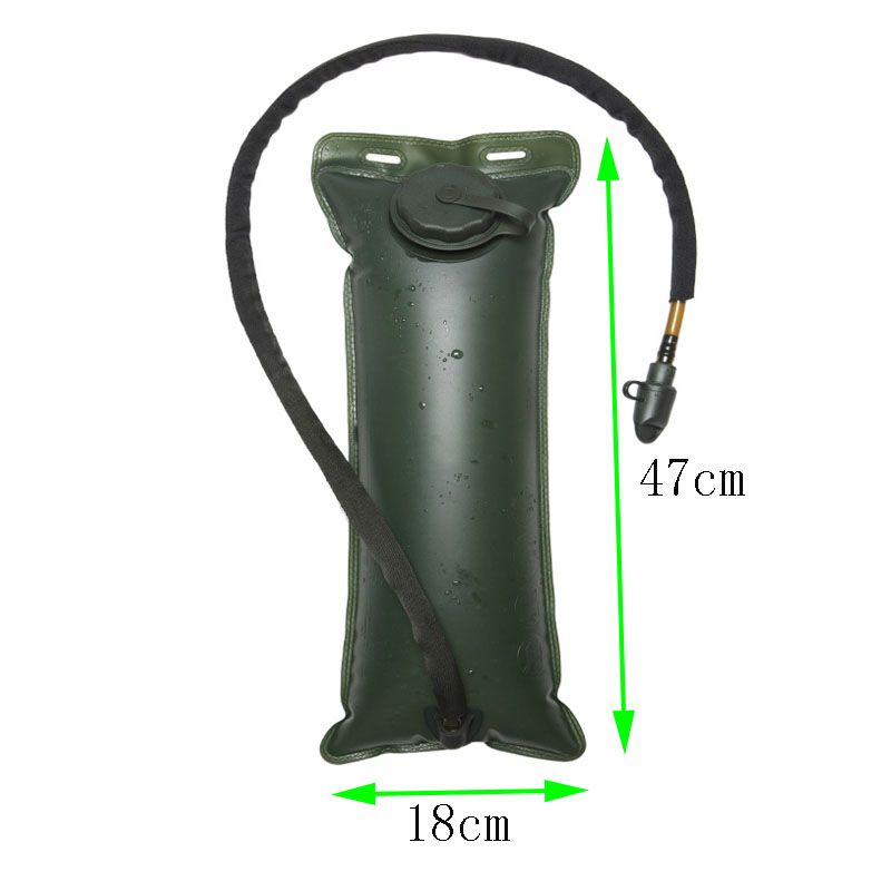3L Food Grade TPU Water Bag Portable Outdoor Sports Cycling Folding Water Bag Camouflage Mountaineering Water Bag
