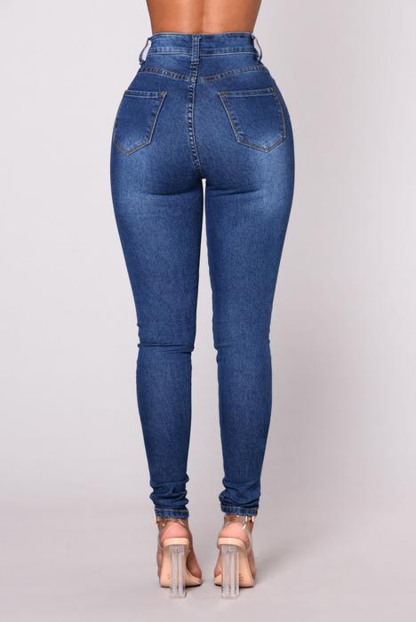 Women's High Waisted Skinny Stretch Jeans Pencil Pants Leggings