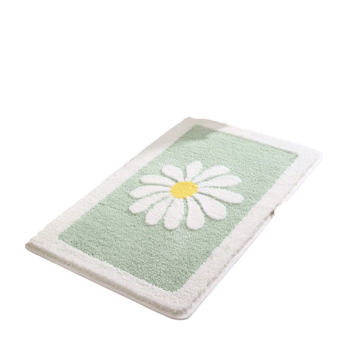 Bathroom floor mats imitation cashmere water-absorbent dirt-resistant foot mats bathroom non-slip mats shower door mats living room carpet