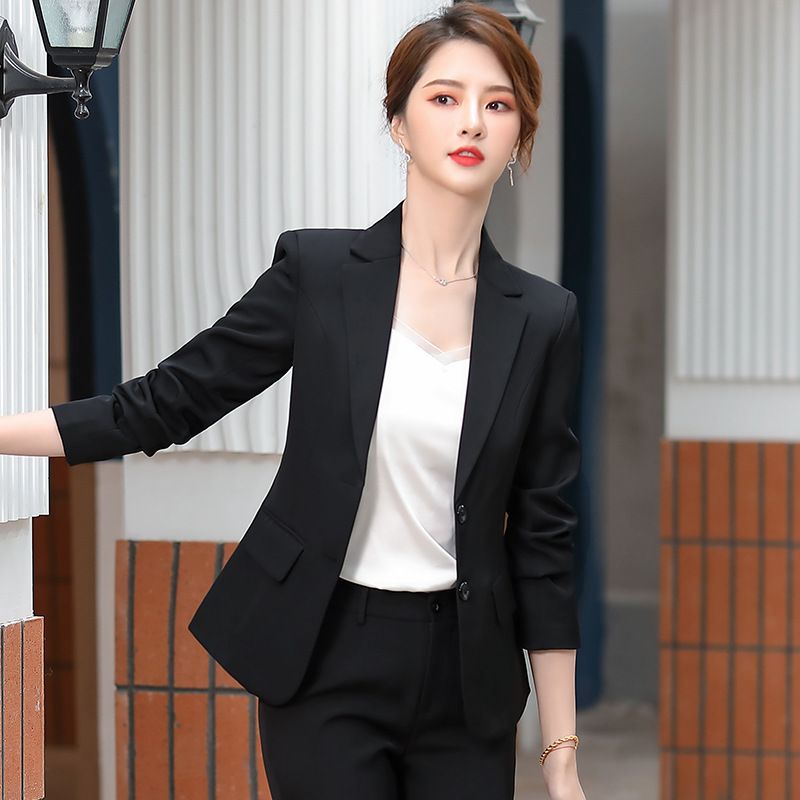 Suit Suit Women's Workwear Professional Suit Workplace Interview Formal Small Suit