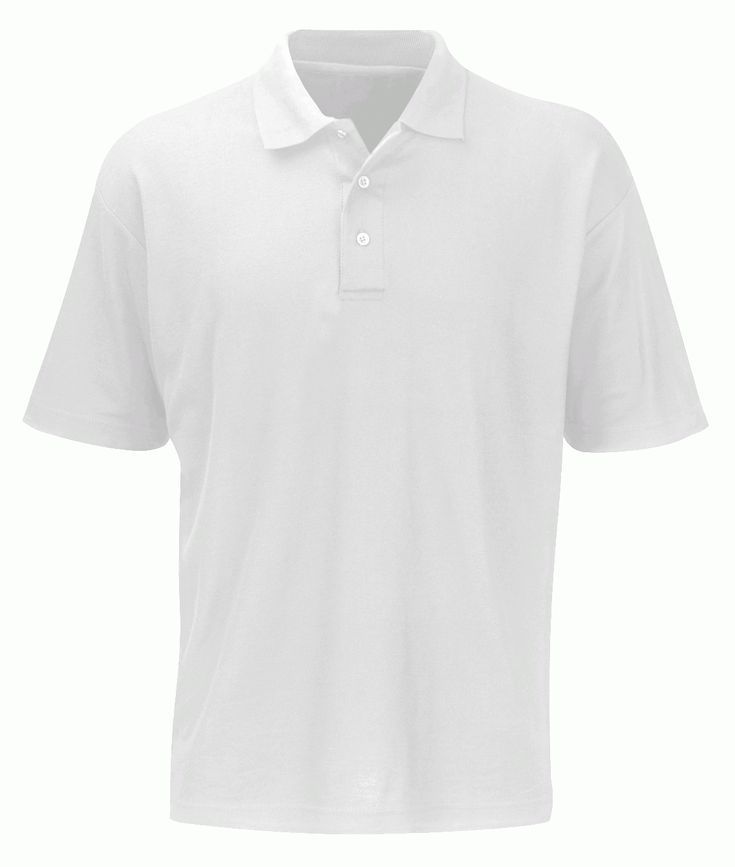 White polo tshirt with collar