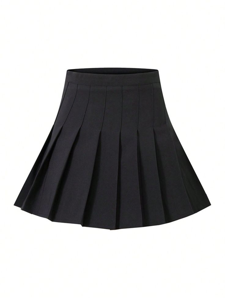 Black tennis skirt