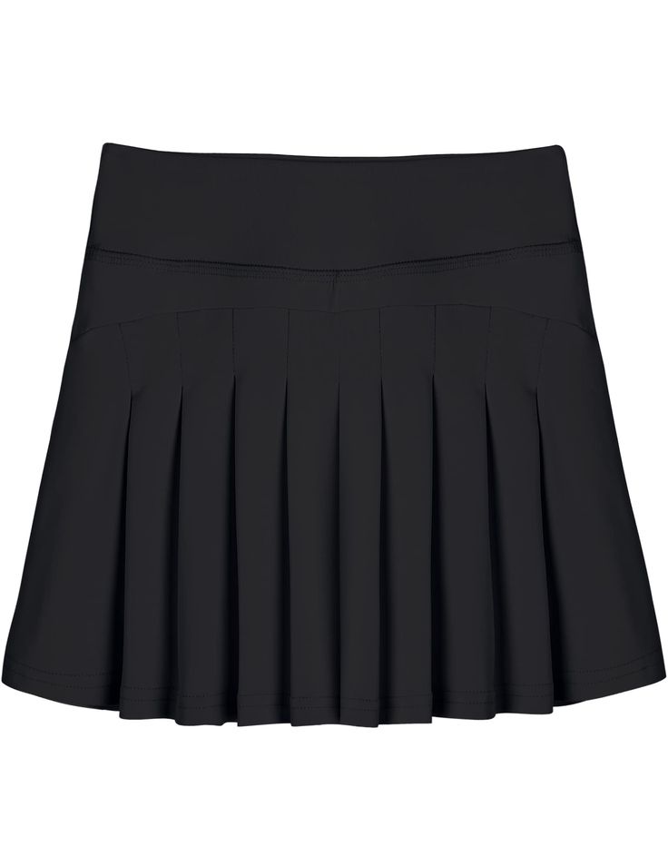 Black tennis skirt