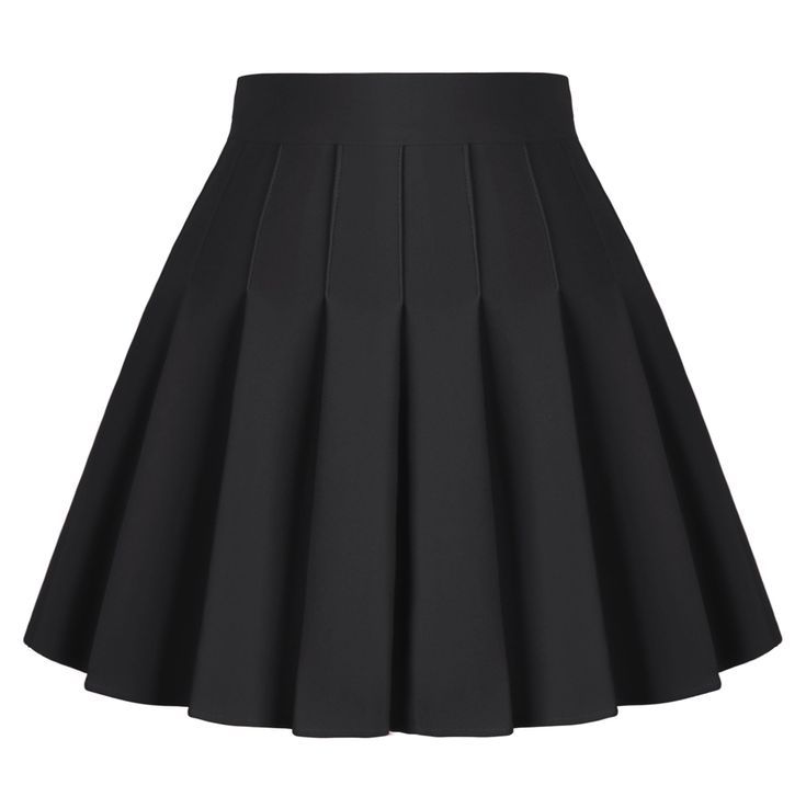 Black tennis skirt