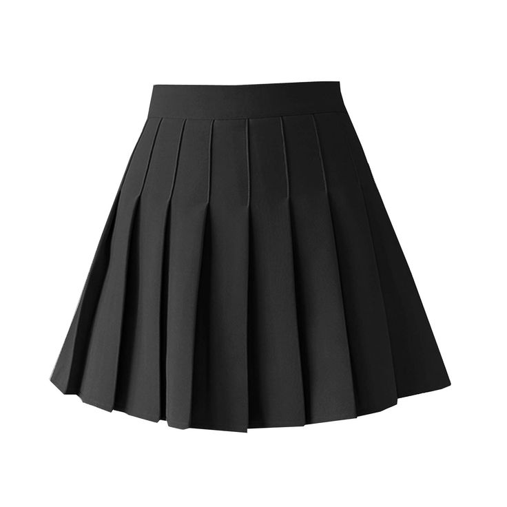 Black tennis skirt