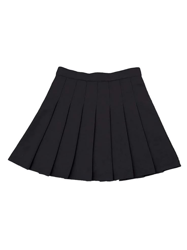 Black tennis skirt