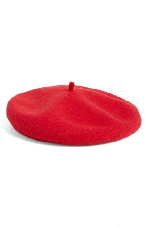 Red Beret hat
