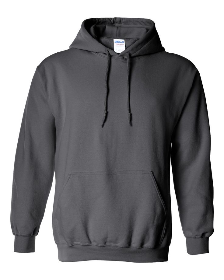 Dark Grey Hoodie with Classic Front pockets