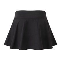 Black Golf Skirt High Waist for Women - Comfortable for Running, Biking, Golf and Yoga