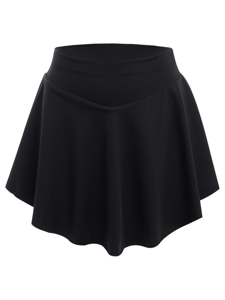 Black Golf Skirt High Waist for Women - Comfortable for Running, Biking, Golf and Yoga