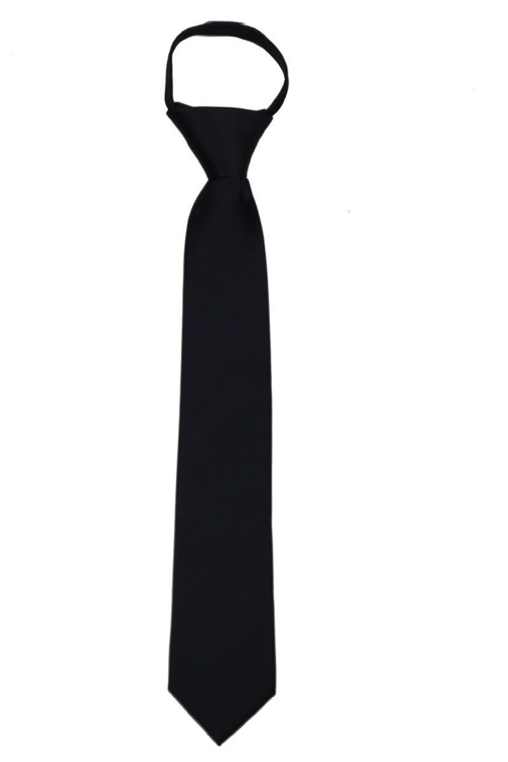 Men's 3-in-1 Formal Set – Black Zip-Up Jacket, White Long Sleeve  Shirt & Black Tie