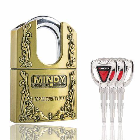 Mindy Heavy Duty Anti Burglar Top Security Lock Padlock with 3keys