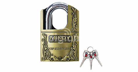Mindy Heavy Duty Anti Burglar Top Security Lock Padlock with 3keys
