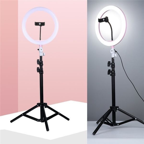 LED Ring Light adjustable with Tripod Stand & Phone Holder