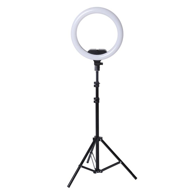 LED Ring Light adjustable with Tripod Stand & Phone Holder