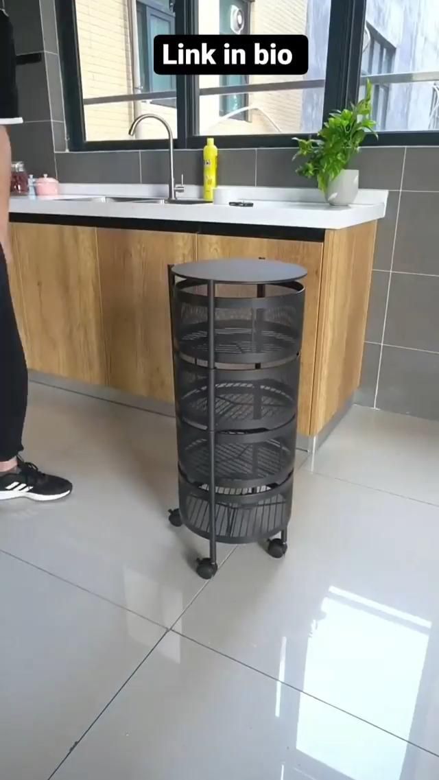 4 Layer Rack For Fruits Vegetables Kitchen Salon Bathroom 4 in 1 Portable Rack