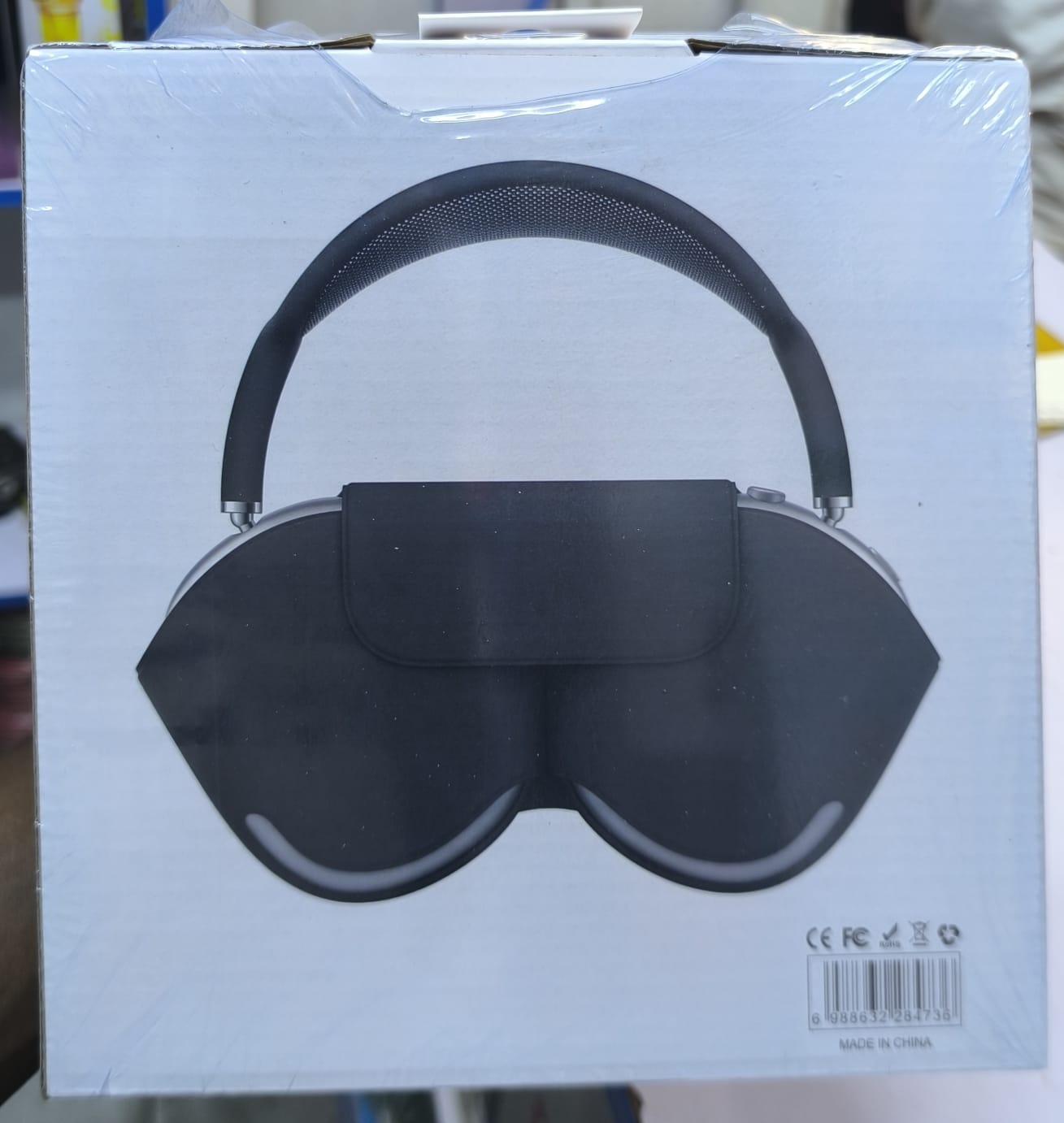 PMax Headphones with protective Case Premium Over-Ear Wireless Bluetooth Headset