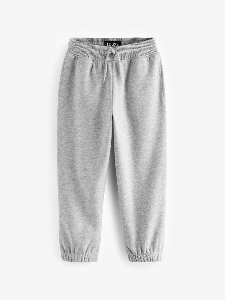 Grey Women's High-Waisted Drawstring Jogger Sweatpants