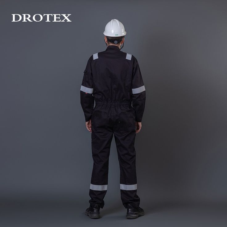 Reflective Safety Coverall  Heavy-Duty Industrial Workwear