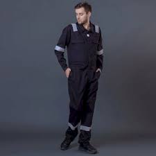 Reflective Safety Coverall  Heavy-Duty Industrial Workwear