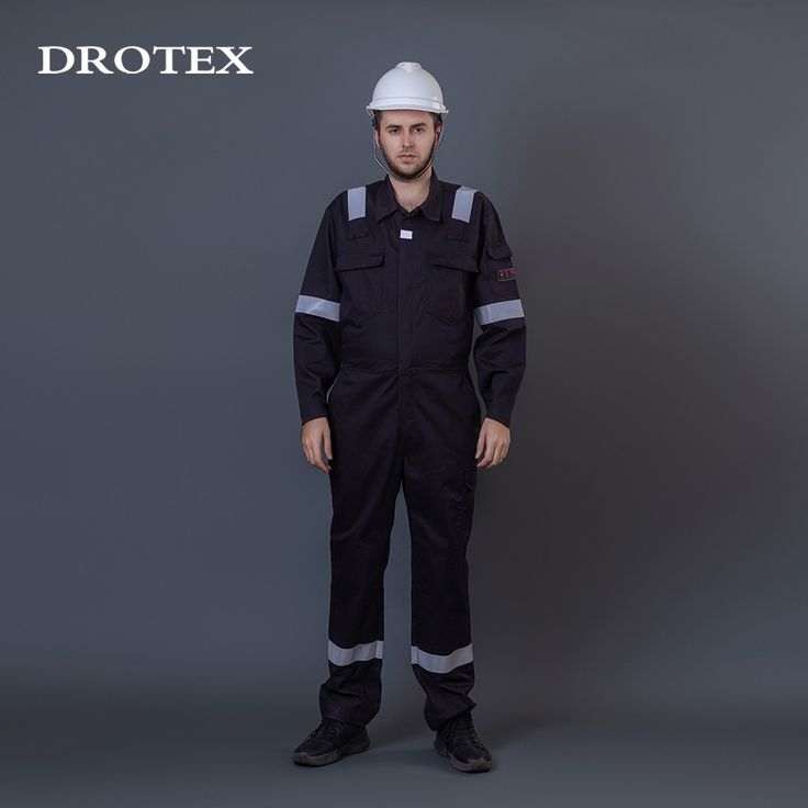 Reflective Safety Coverall  Heavy-Duty Industrial Workwear