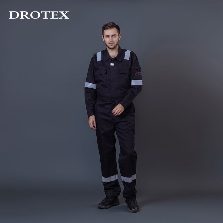 Reflective Safety Coverall  Heavy-Duty Industrial Workwear