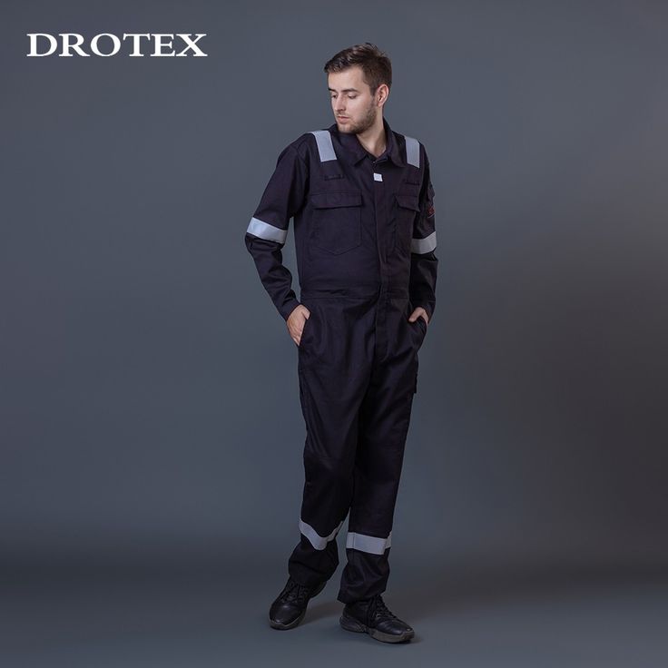 Reflective Safety Coverall  Heavy-Duty Industrial Workwear