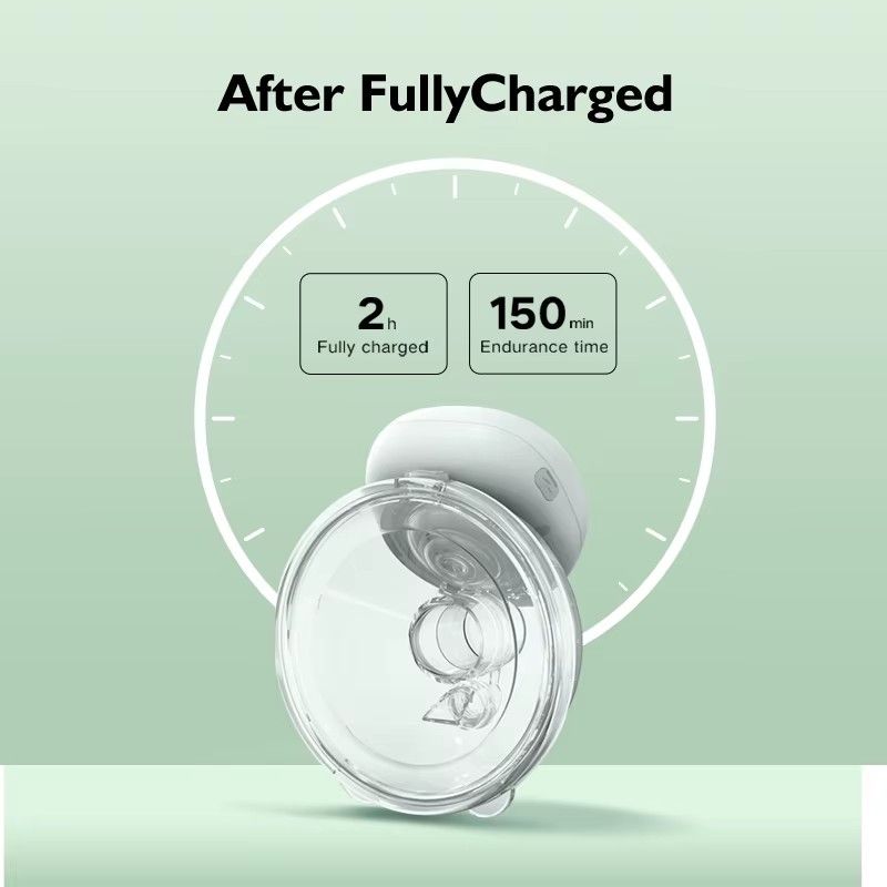 Portable Breastpump Hands Free Mini Wireless Double Wearable Electric Breast Pump for Breastfeeding