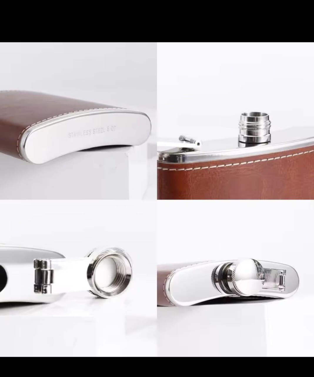 Whiskey flasks fully Restocked 

Size 250 ml 

Price discount 

Nb only whiskey bottle no tot glass 

Colors available as posted .hii husell our super fast wadau🔥🔥