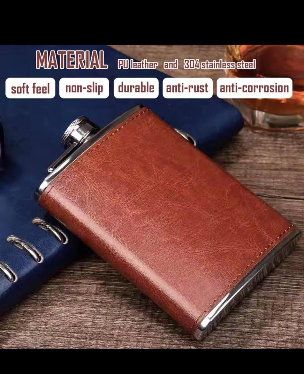 Whiskey flasks fully Restocked 

Size 250 ml 

Price discount 

Nb only whiskey bottle no tot glass 

Colors available as posted .hii husell our super fast wadau🔥🔥