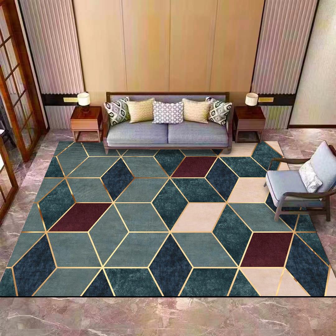 🔅🔅🔅3D carpets

▪️Heavy With antislip lower side

Size;5x8 

@durable  easy to use clean and maintain ideal and convenient