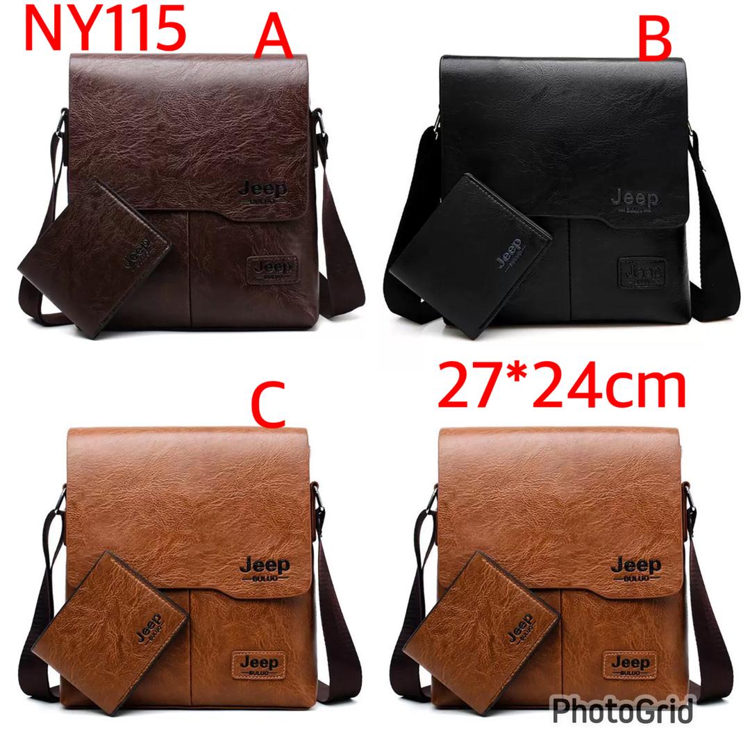 2in 1 jeep bags fully Restocked 

Nb the wallet is long n best quality 🥰

Price offer

Fits your ipad/ tablet / phones etc

Both male and female can carry 🔥🤭

All colors available as posted