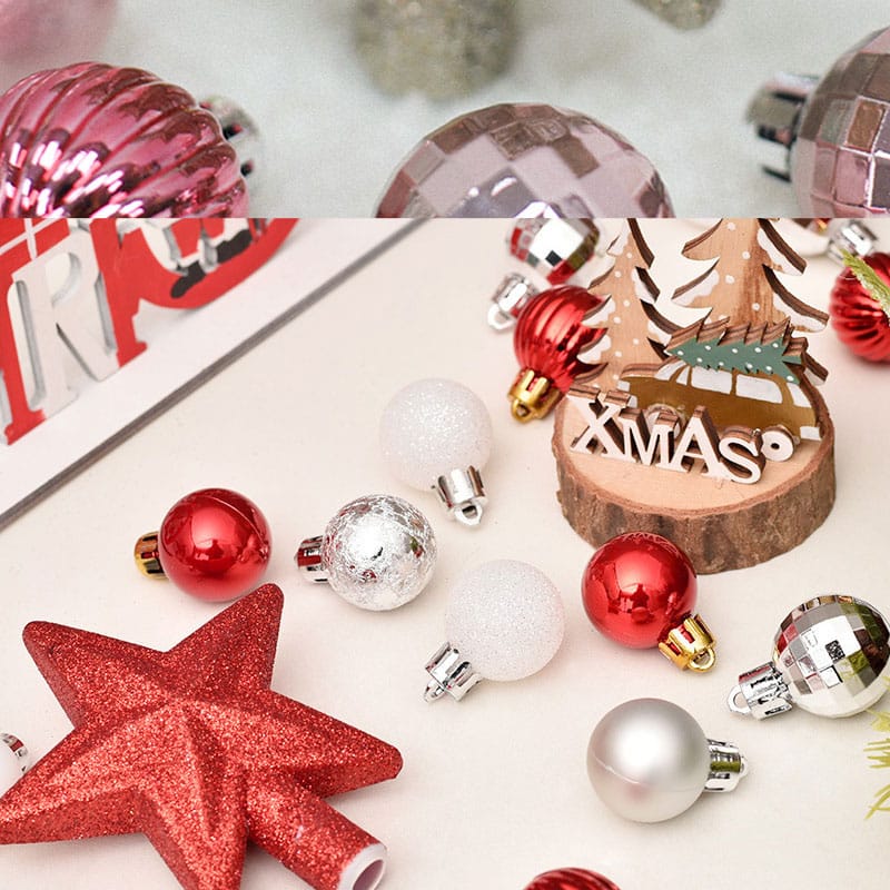 30-Piece Christmas Ball Set with Star – Sparkle Your Holidays!

Deck your tree in style with this 30-piece Christmas ball set, complete with a shiny star topper. Each set comes in a compact 15×12×5cm