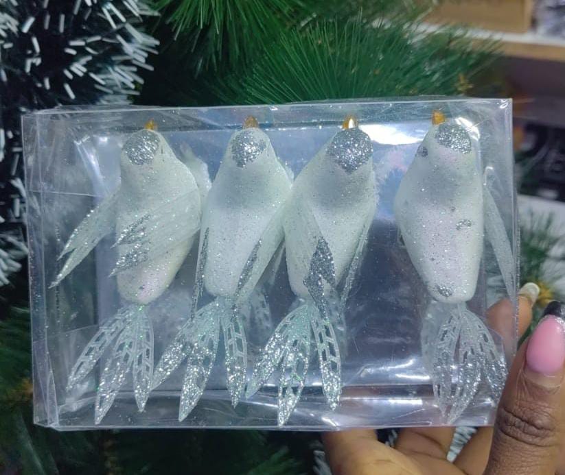 Christmas Dove Set (4pcs) – Peaceful, Elegant & Perfect for Festive Décor!

Bring a touch of serenity to your holiday decorations with these beautiful Christmas Dove ornaments. Symbolizing peace and j