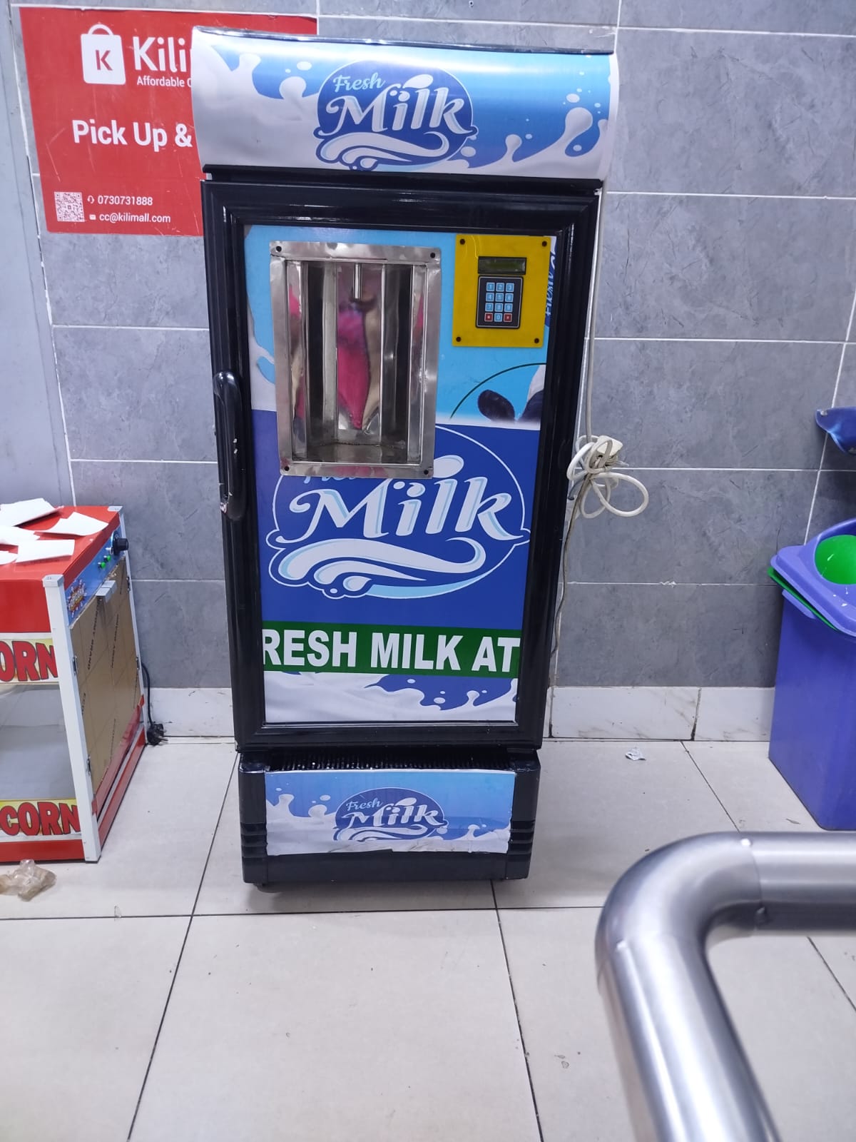 Milk ATM –  72 stainless tank
Bring convenience to your shop with this efficient Milk ATM designed for fast, accurate dispensing! Perfect for high-rotation shops w