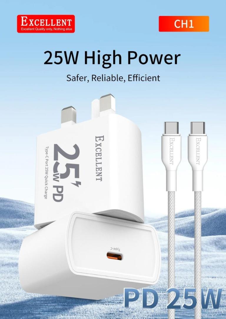 25w pd charger. Type c-type C.