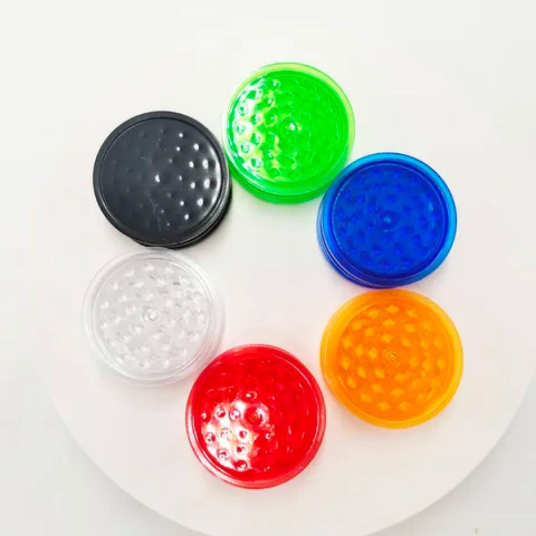 Plastic  grinders 60mm herb leaves crusher.