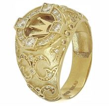 Classic Men's Ring Fashion Metal Gold Color Inlaid Black Stone Zircon Punk Rings for Men Engagement Wedding Luxury Jewelry