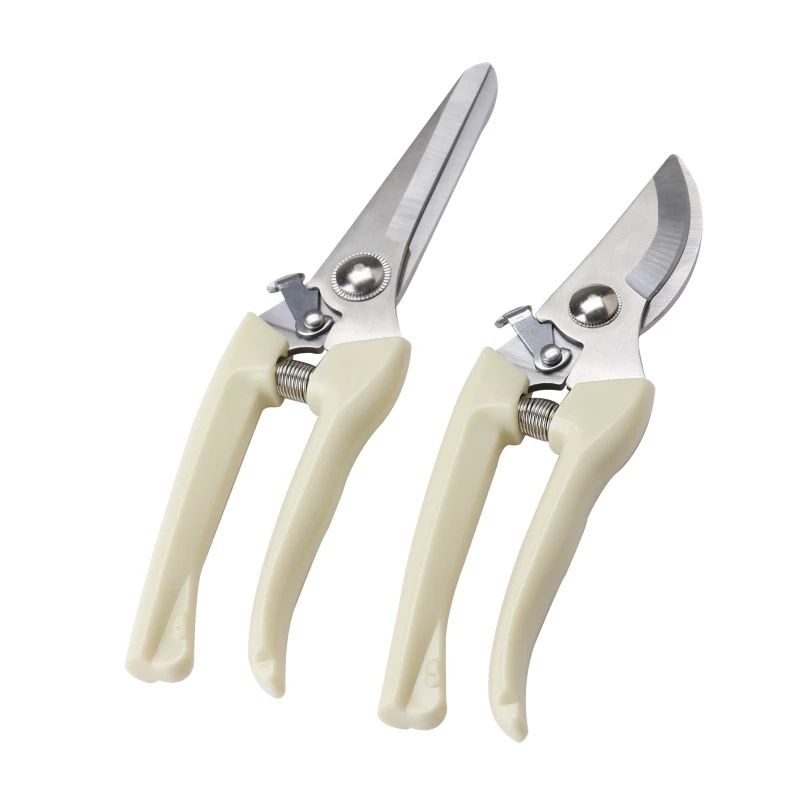 Pruner Tree Cutter Gardening Pruning Shear Scissor Stainless Steel Cutting Tools Set Home Tools Anti-slip