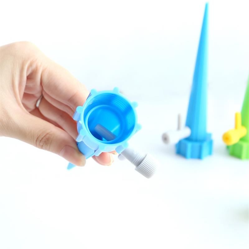 6PCS Auto Drip Irrigation Watering System Dripper Spike Kits Garden Household Plant Flower Automatic Waterer Tools