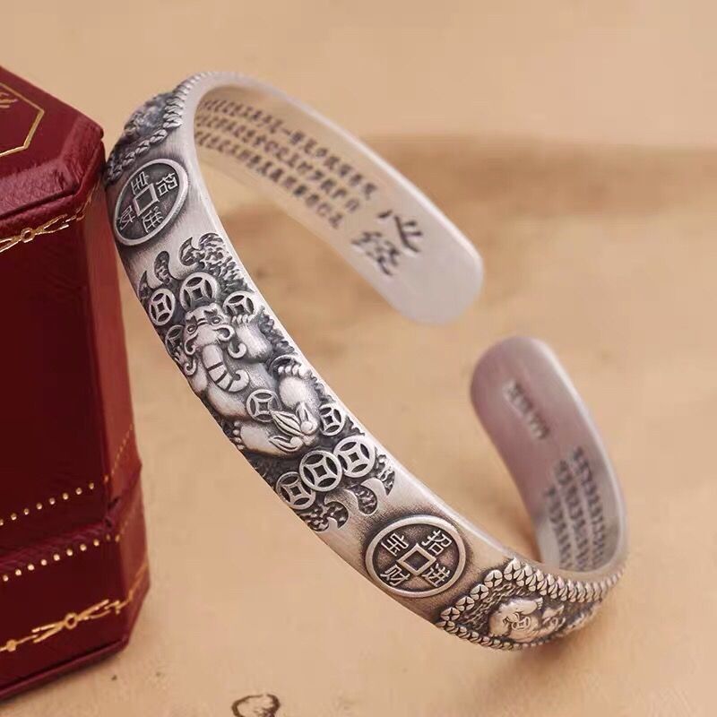 Punk Simple Silver Color Twisted Mobius Cuff Bangles Infinite Loop Bracelet Men\'s Fashion Casual Party Jewelry Gift