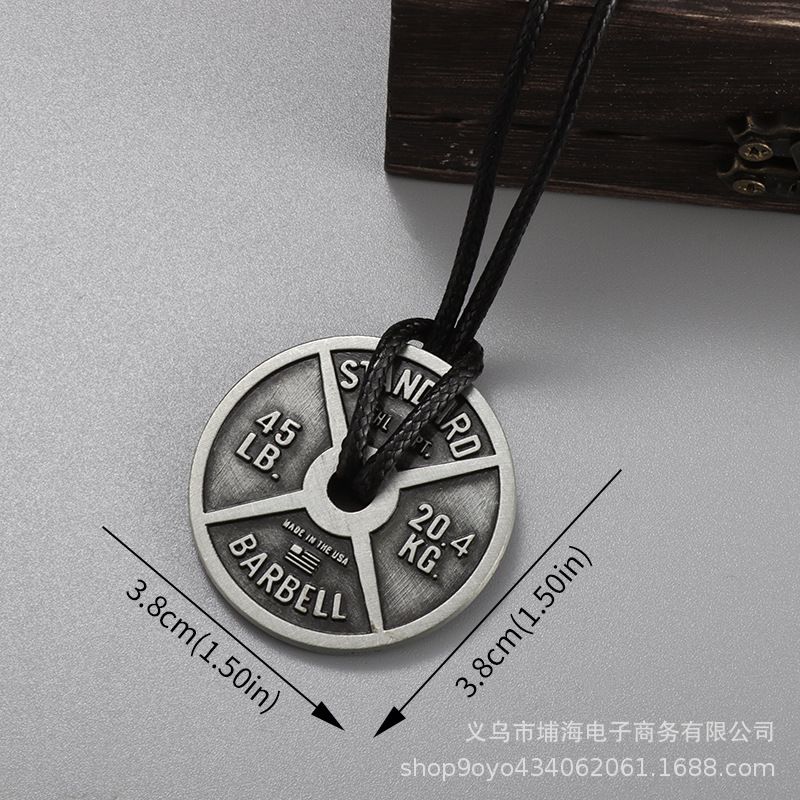 Retro Seven Angels Magic Circle Solomon\'s Seal Necklace Pendant Personalized Men\'s Punk Lucky Amulet Jewelry