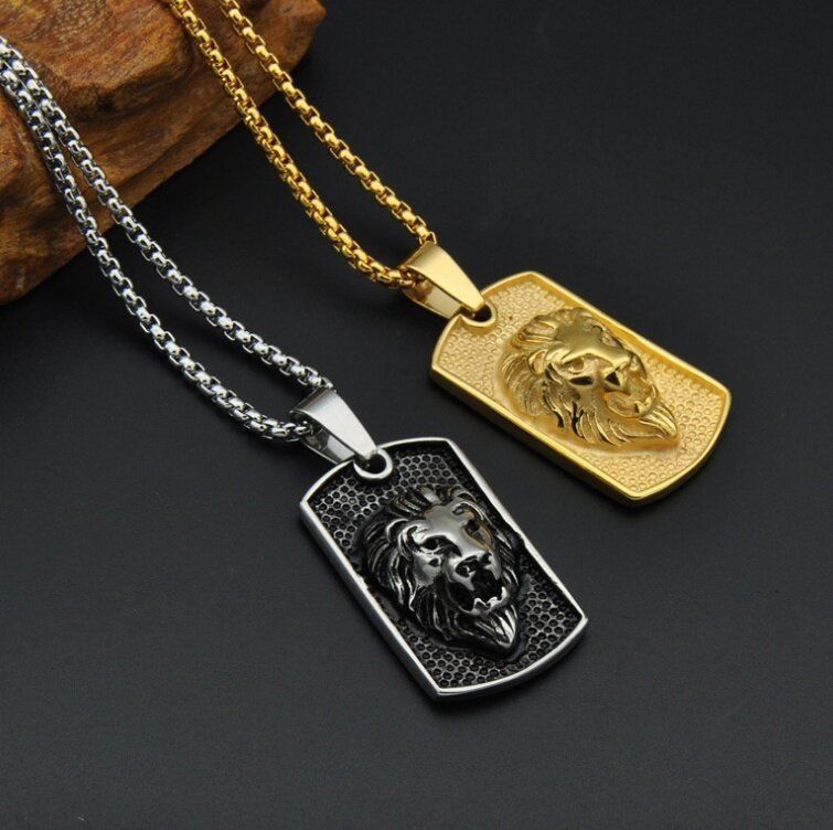 Retro Seven Angels Magic Circle Solomon\'s Seal Necklace Pendant Personalized Men\'s Punk Lucky Amulet Jewelry