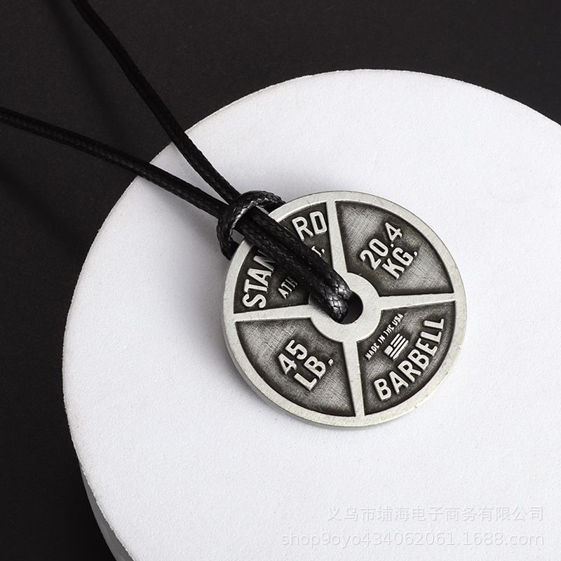 Retro Seven Angels Magic Circle Solomon\'s Seal Necklace Pendant Personalized Men\'s Punk Lucky Amulet Jewelry