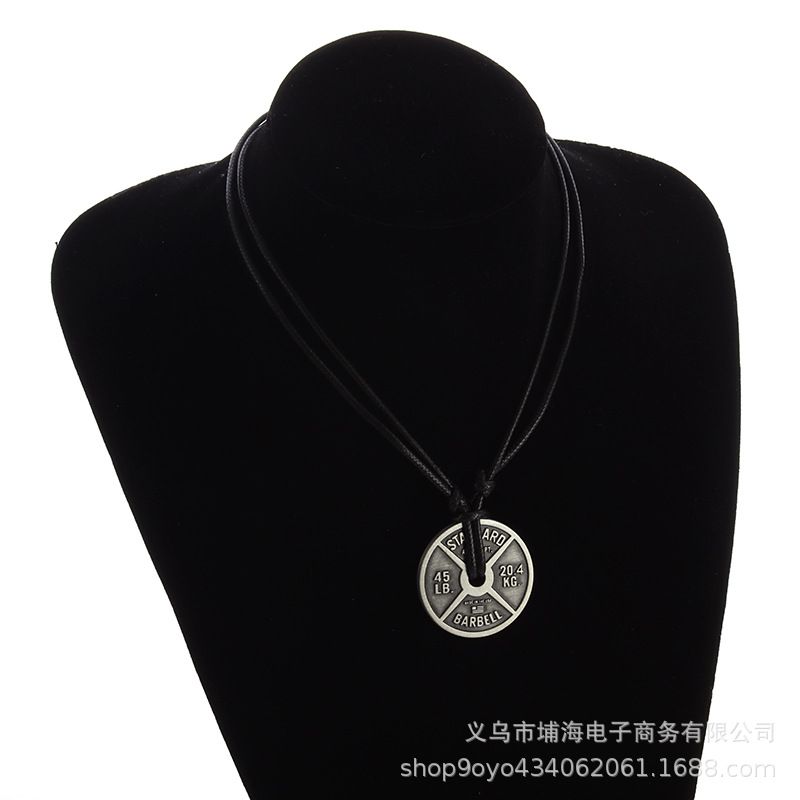 Retro Seven Angels Magic Circle Solomon\'s Seal Necklace Pendant Personalized Men\'s Punk Lucky Amulet Jewelry